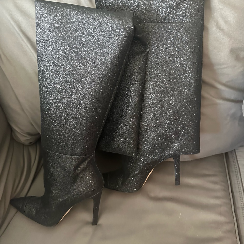 New Good American Thigh High Boots
